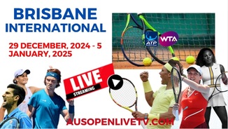Brisbane International Tennis Live Stream Schedule Dates