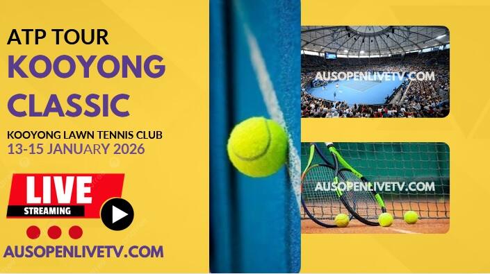 (Day 3) Kooyong Classic Tennis Live Stream 2026