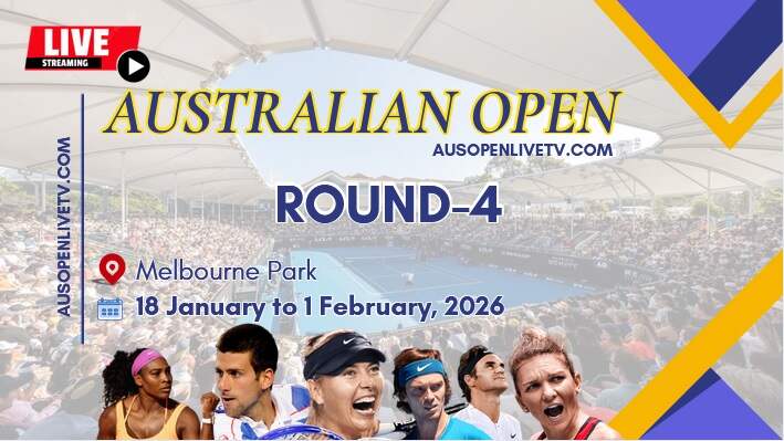 Australian Open Fourth Round Tennis Live Stream